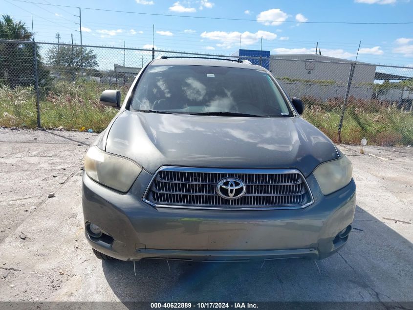 2008 Toyota Highlander Hybrid Limited VIN: JTEEW44A982016353 Lot: 40622889