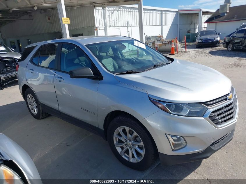 2020 Chevrolet Equinox Fwd Ls VIN: 3GNAXHEV1LS661897 Lot: 40622893