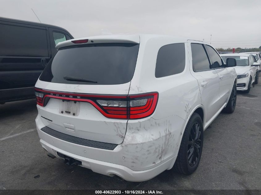 2016 Dodge Durango Sxt VIN: 1C4RDHAG0GC361615 Lot: 40622903