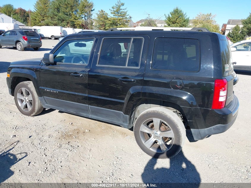 2016 JEEP PATRIOT HIGH ALTITUDE EDITION - 1C4NJRFB7GD627670