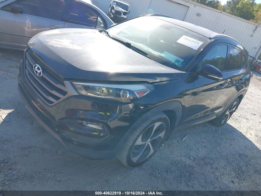 2016 Hyundai Tucson Sport VIN: KM8J33A21GU053110 Lot: 40622919