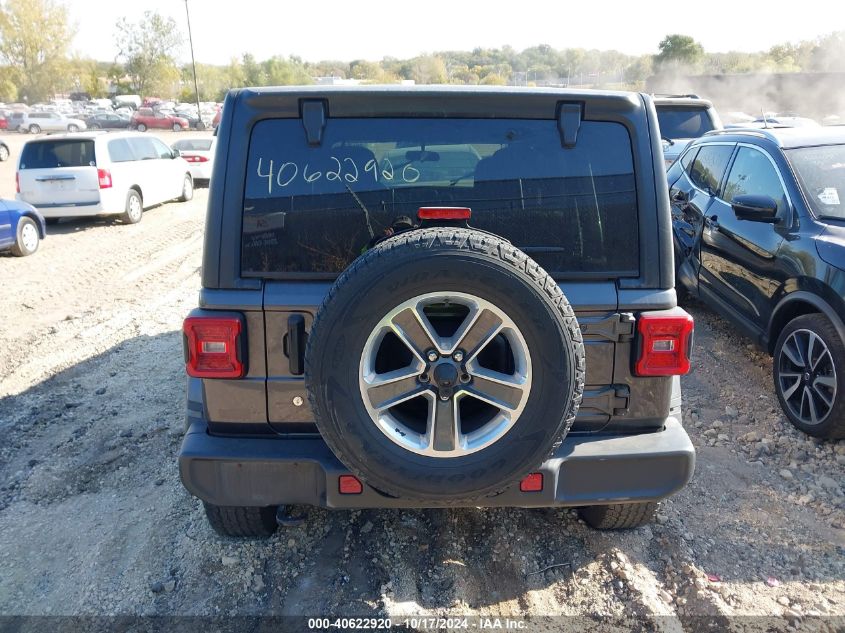 2018 Jeep Wrangler Unlimited Sahara 4X4 VIN: 1C4HJXEG5JW115545 Lot: 40622920