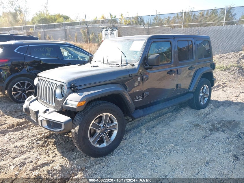 2018 JEEP WRANGLER UNLIMITED SAHARA 4X4 - 1C4HJXEG5JW115545