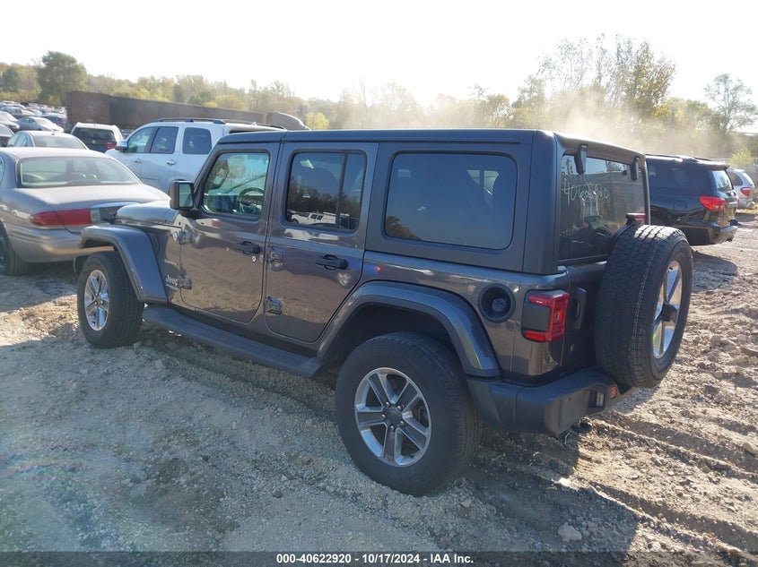 2018 JEEP WRANGLER UNLIMITED SAHARA 4X4 - 1C4HJXEG5JW115545