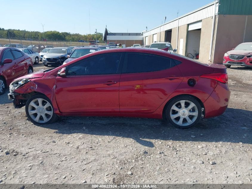 2012 Hyundai Elantra Limited (Ulsan Plant) VIN: KMHDH4AE7CU453505 Lot: 40622924