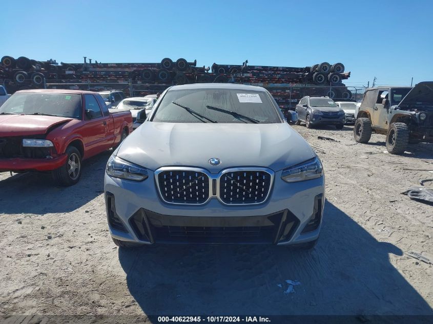 2024 BMW X4 xDrive30I VIN: 5UX33DT00R9V11481 Lot: 40622945