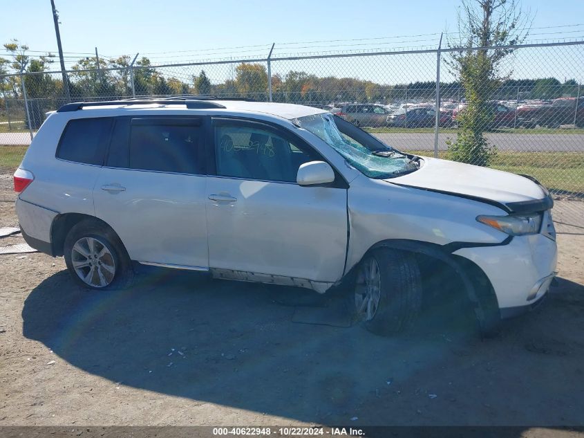 2012 Toyota Highlander Se VIN: 5TDBK3EH3CS145344 Lot: 40622948