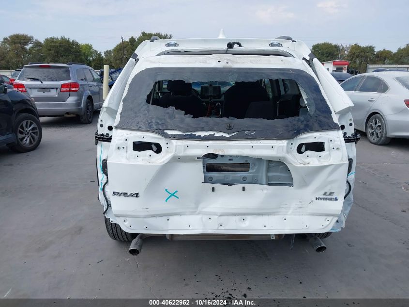 2022 Toyota Rav4 Hybrid Le VIN: JTMMWRFV5ND153612 Lot: 40622952