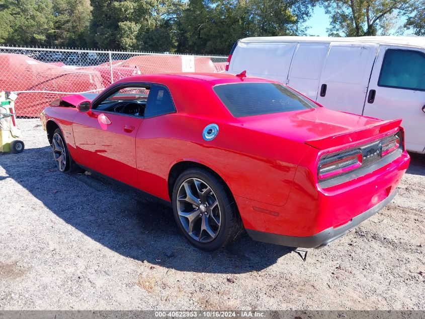 2015 Dodge Challenger R/T Plus VIN: 2C3CDZBTXFH705166 Lot: 40622953