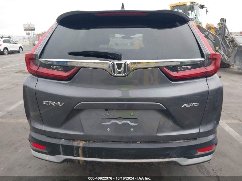 2021 Honda Cr-V Awd Ex VIN: 2HKRW2H57MH674673 Lot: 40622976