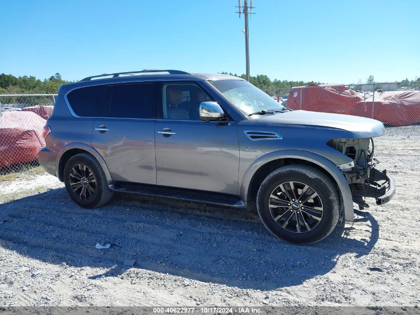 2018 Nissan Armada Platinum VIN: JN8AY2NF8J9330217 Lot: 40622977