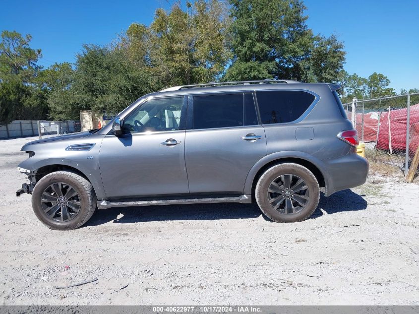 2018 Nissan Armada Platinum VIN: JN8AY2NF8J9330217 Lot: 40622977