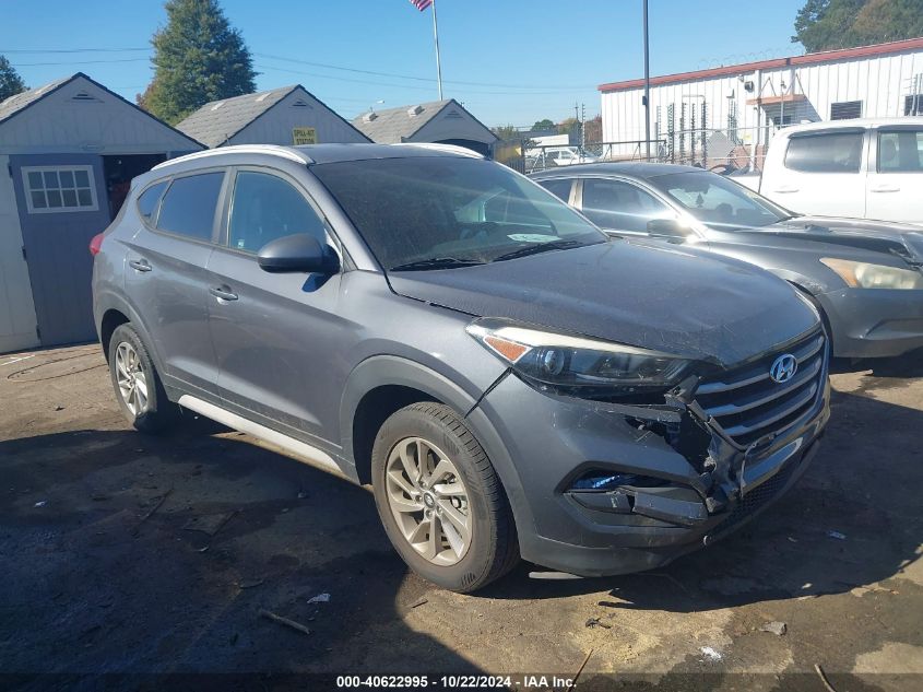 2017 Hyundai Tucson Se VIN: KM8J33A42HU496059 Lot: 40622995