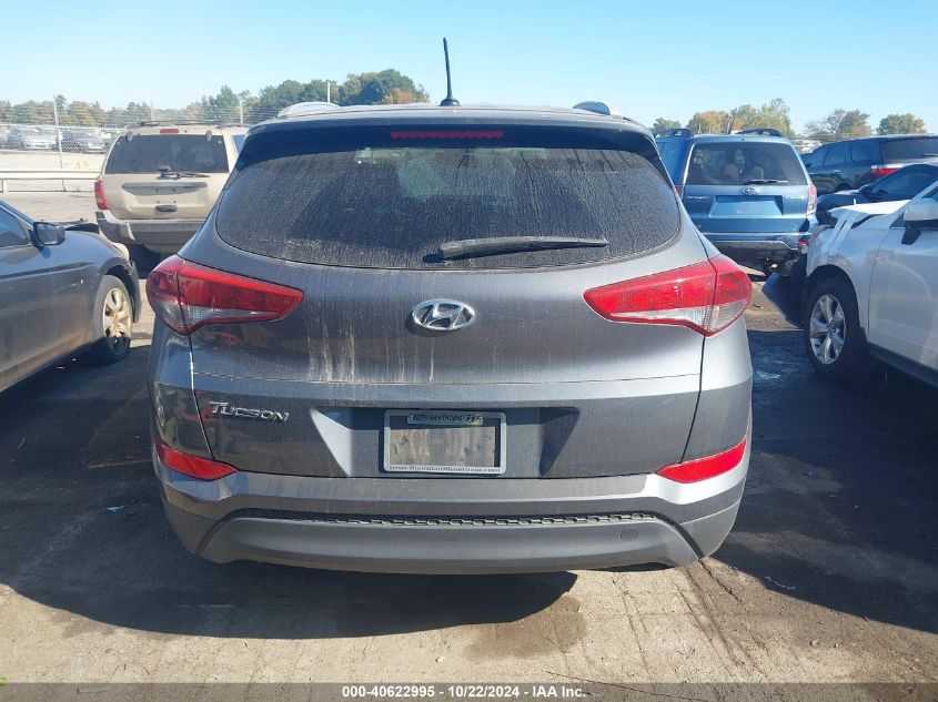 2017 Hyundai Tucson Se VIN: KM8J33A42HU496059 Lot: 40622995