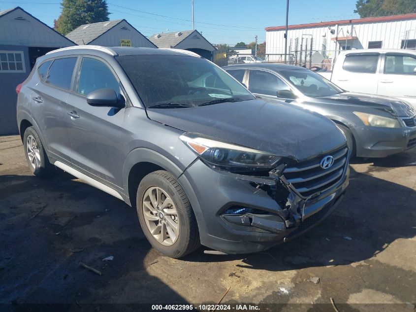 2017 Hyundai Tucson Se VIN: KM8J33A42HU496059 Lot: 40622995