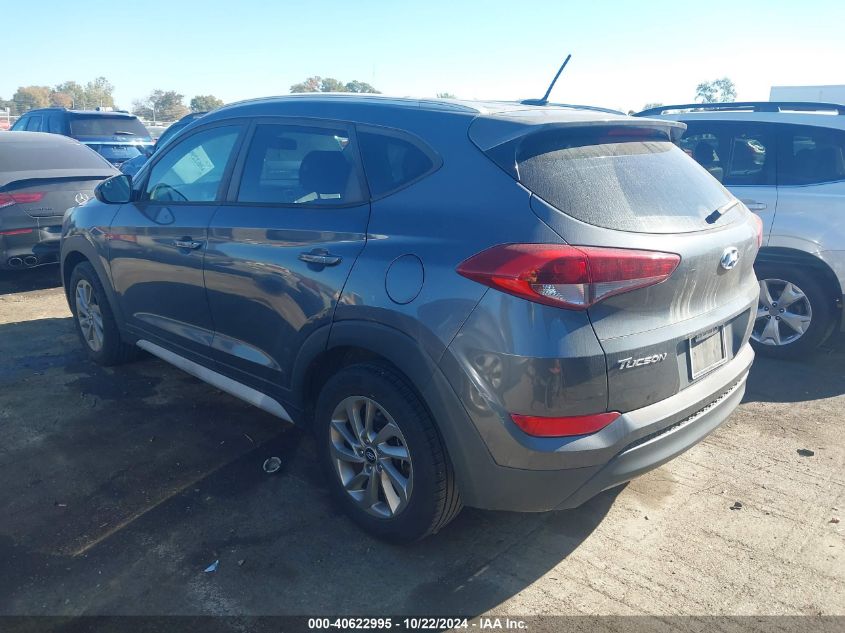 2017 Hyundai Tucson Se VIN: KM8J33A42HU496059 Lot: 40622995