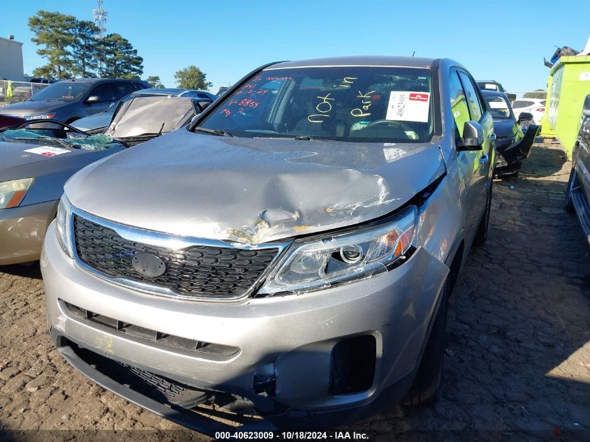 2014 Kia Sorento Lx VIN: 5XYKT3A66EG468854 Lot: 40623009