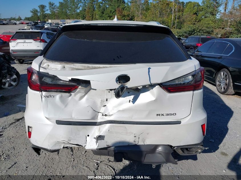 2017 Lexus Rx 350 VIN: 2T2ZZMCA8HC086437 Lot: 40623022