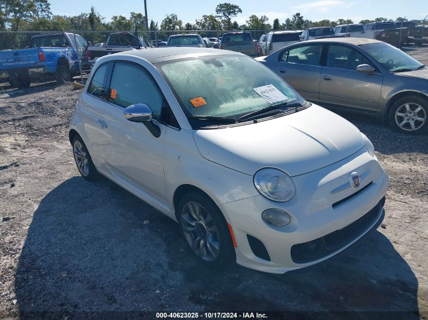 2018 Fiat 500 Lounge VIN: 3C3CFFCH2JT377843 Lot: 40623025