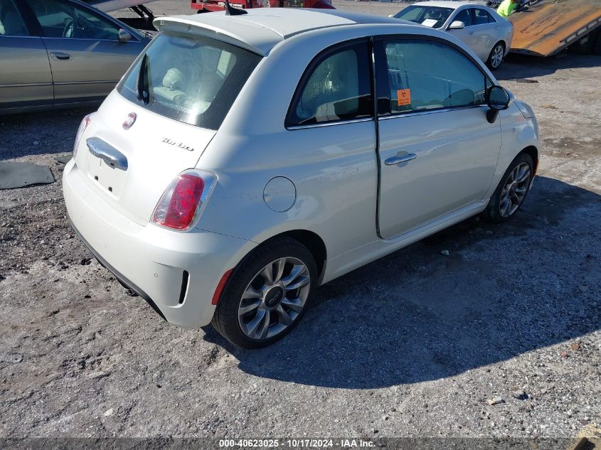 2018 Fiat 500 Lounge VIN: 3C3CFFCH2JT377843 Lot: 40623025