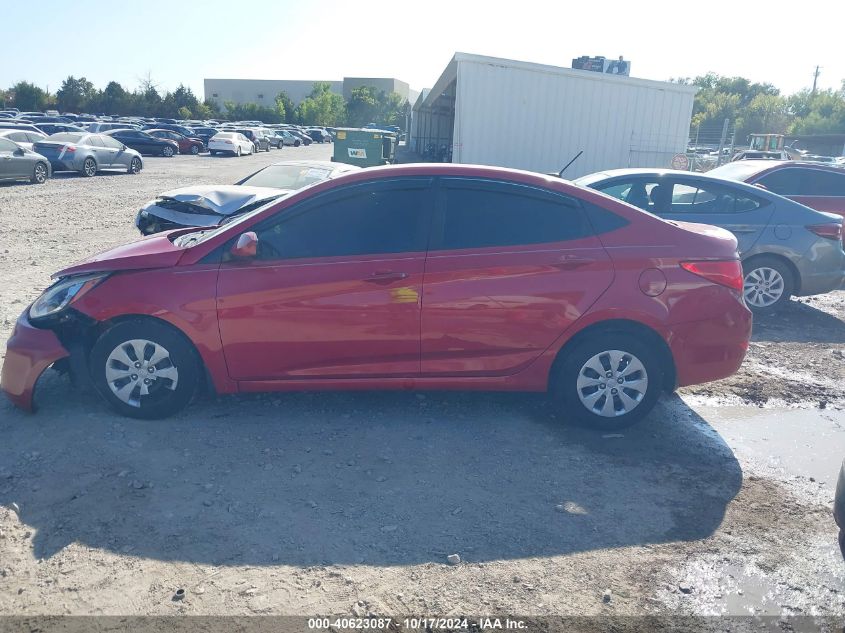 2016 Hyundai Accent Se VIN: KMHCT4AE8GU095346 Lot: 40623087