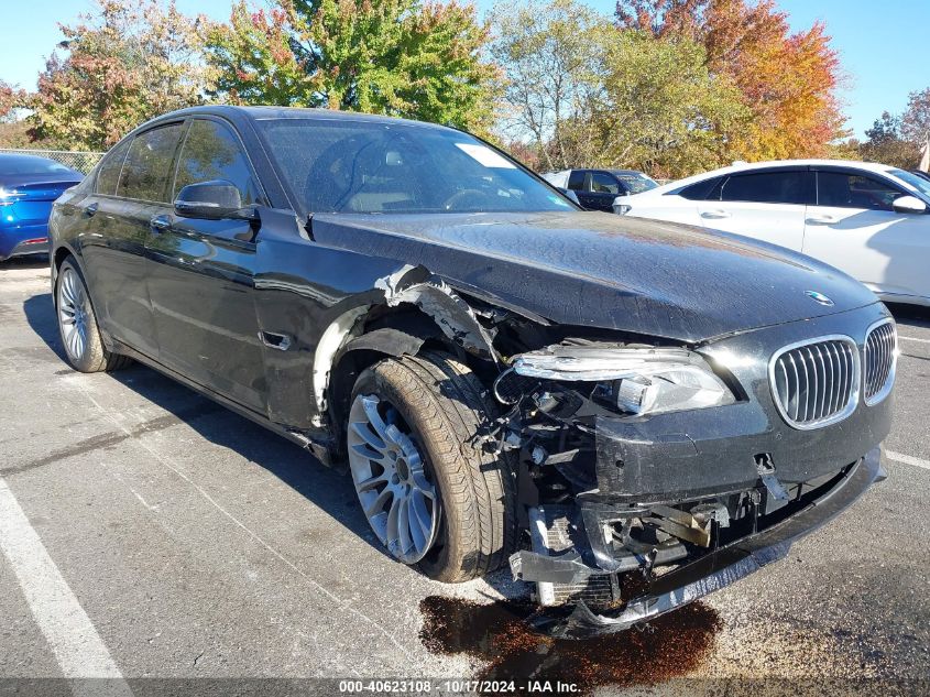 2015 BMW 750I VIN: WBAYA8C54FD825530 Lot: 40623108