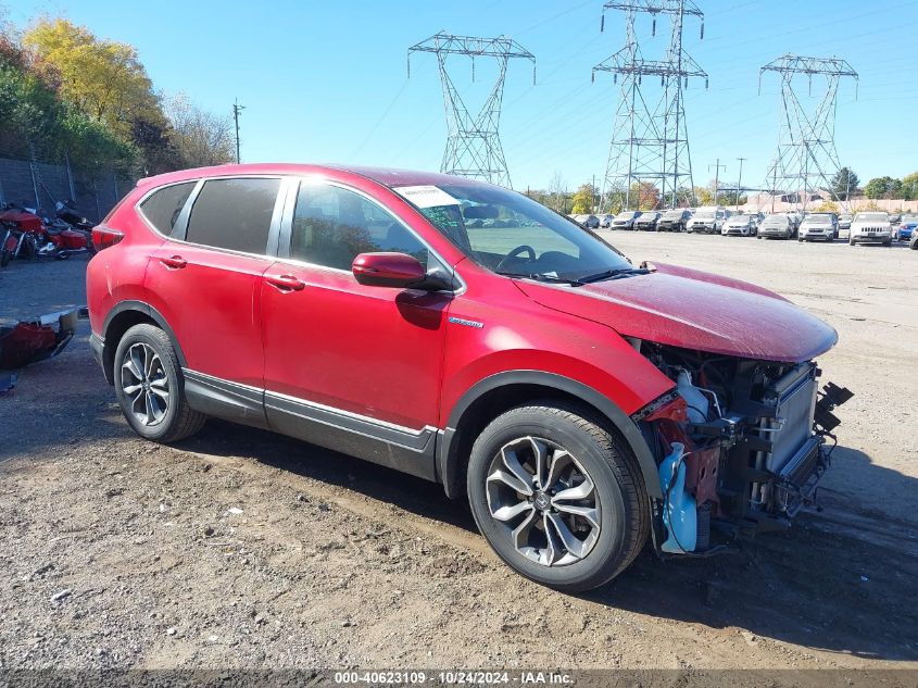 2021 Honda Cr-V Hybrid Ex VIN: 7FART6H51ME017354 Lot: 40623109