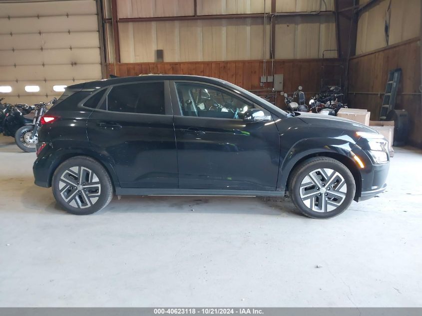 2022 Hyundai Kona Electric Sel VIN: KM8K33AG0NU150084 Lot: 40623118