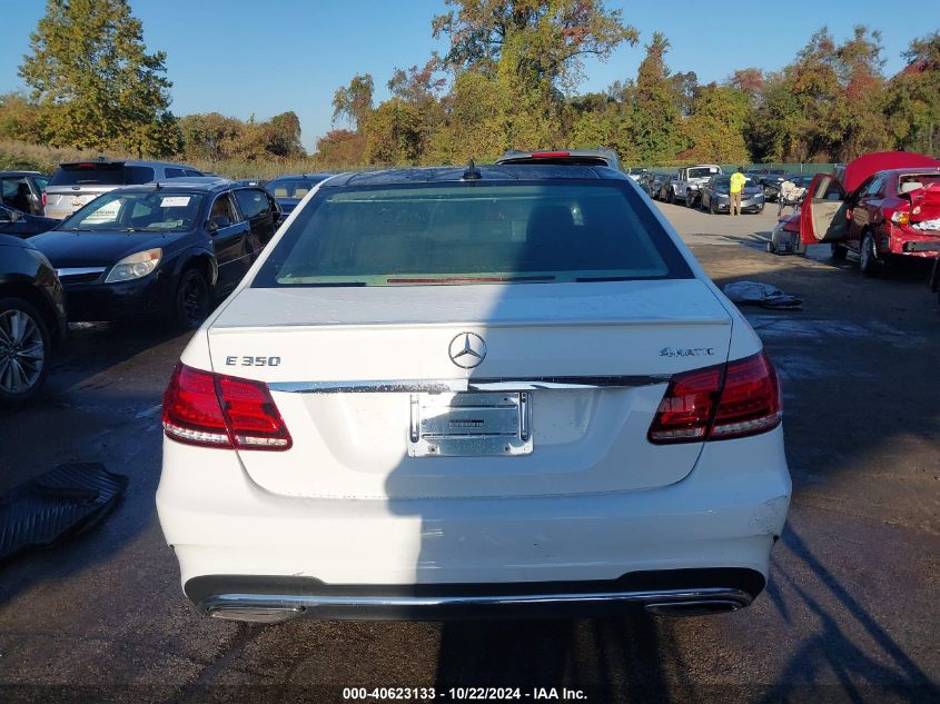 2015 Mercedes-Benz E 350 4Matic VIN: WDDHF8JBXFB097078 Lot: 40623133