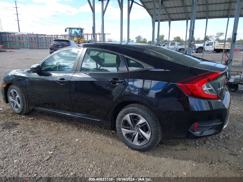 2019 Honda Civic Lx VIN: 2HGFC2F66KH533947 Lot: 40623139