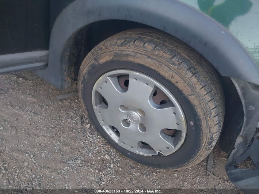 2000 Toyota Echo VIN: JTDBT1232Y0040265 Lot: 40623153