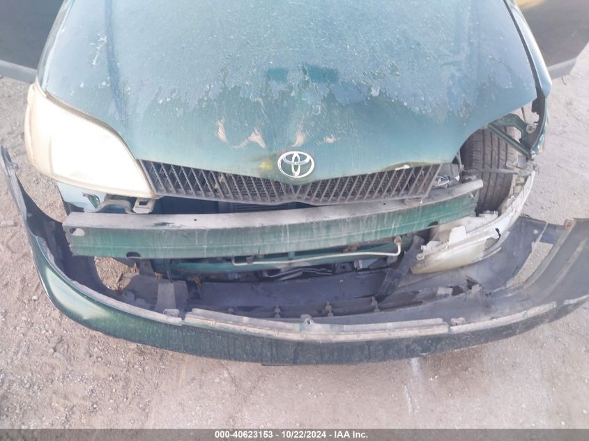 2000 Toyota Echo VIN: JTDBT1232Y0040265 Lot: 40623153