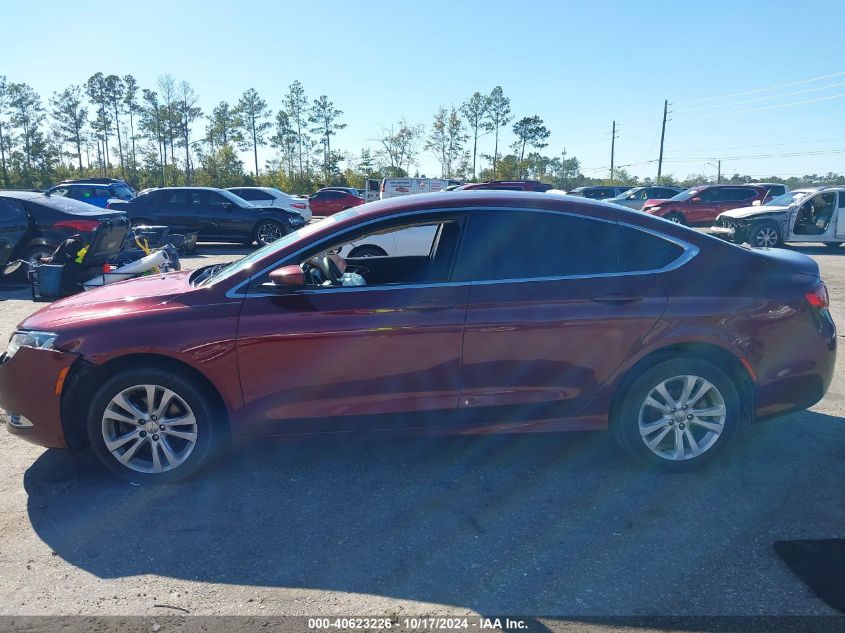 2016 Chrysler 200 Limited VIN: 1C3CCCAB7GN120935 Lot: 40623226