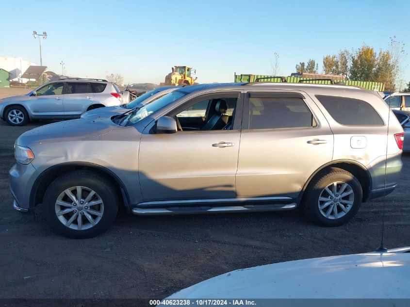 2015 Dodge Durango Sxt VIN: 1C4RDJAG7FC870204 Lot: 40623238