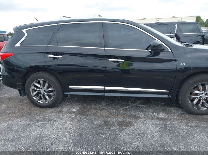 2015 Infiniti Qx60 VIN: 5N1AL0MNXFC506648 Lot: 40623246