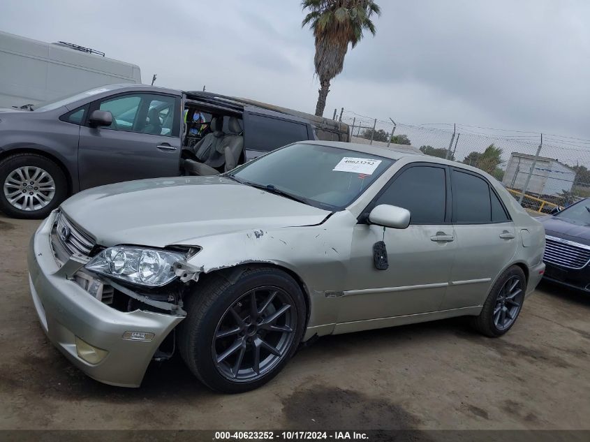 2003 Lexus Is 300 Base W/5-Speed Manual VIN: JTHBD192730079791 Lot: 40623252