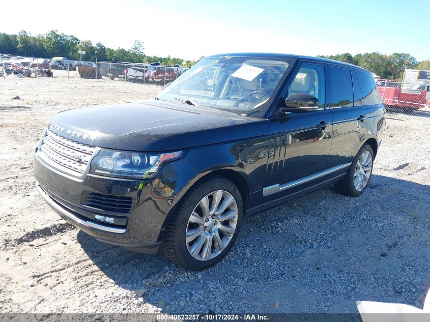 VIN SALGS2EF6GA257162 2016 Land Rover Range Rover,... no.2