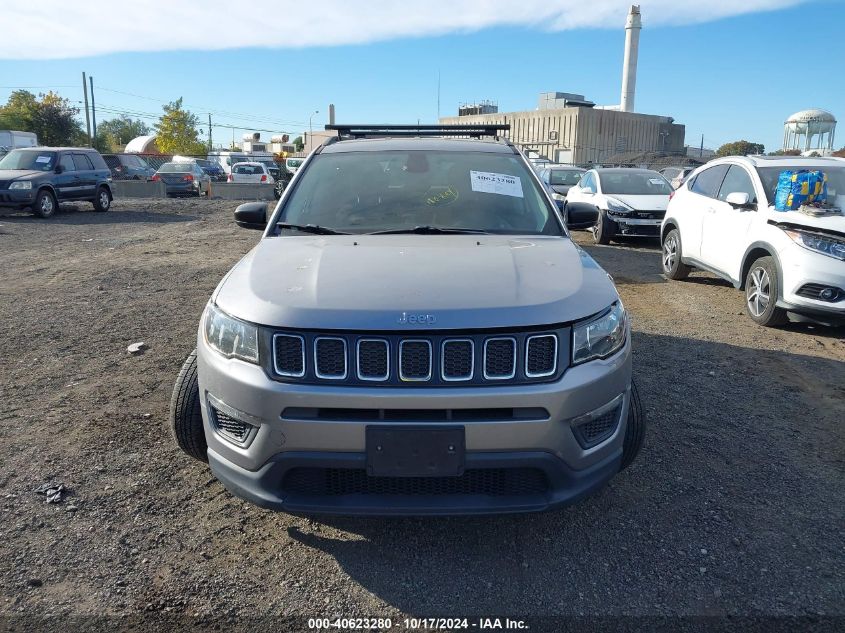 2018 Jeep Compass Sport VIN: 3C4NJCAB6JT240663 Lot: 40623280