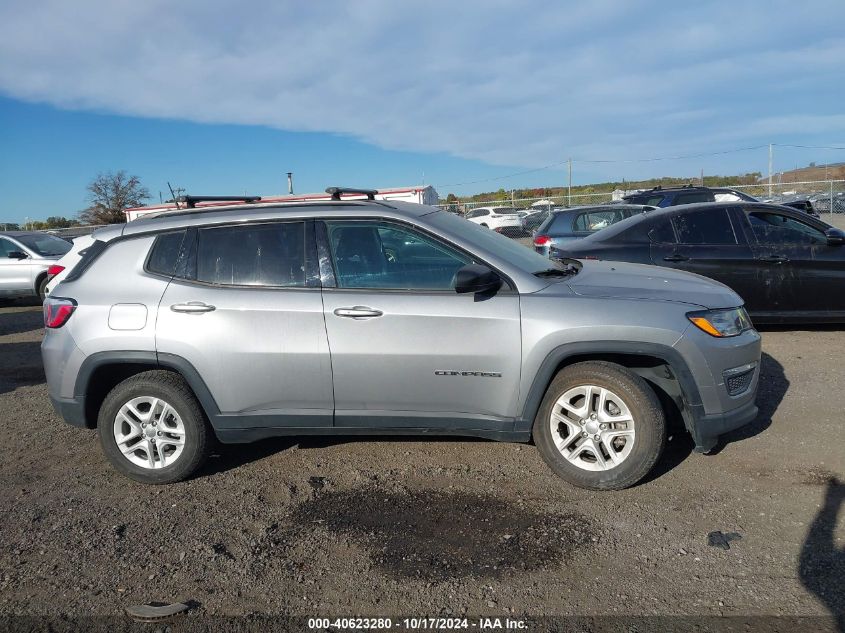 2018 Jeep Compass Sport VIN: 3C4NJCAB6JT240663 Lot: 40623280