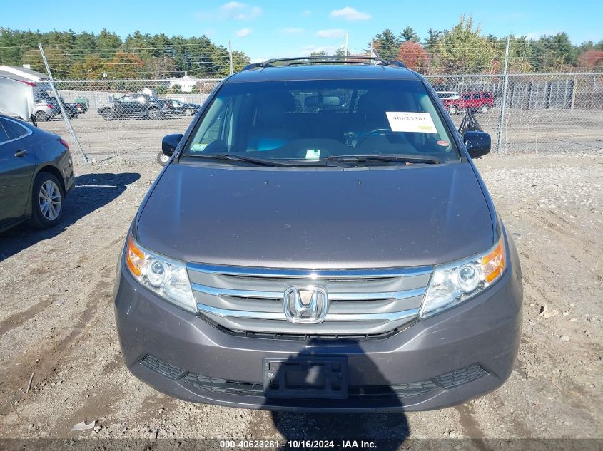 2013 Honda Odyssey Ex-L VIN: 5FNRL5H61DB076774 Lot: 40623281