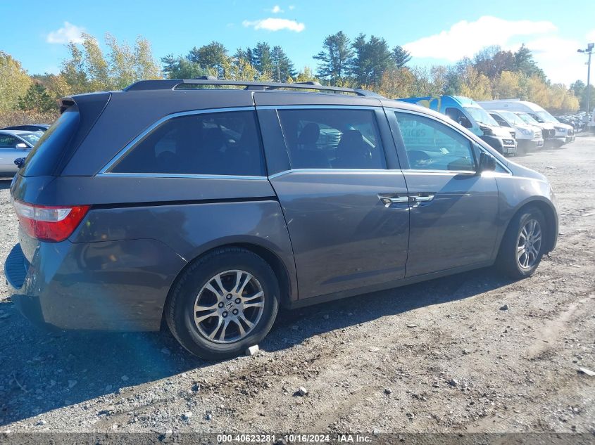 2013 Honda Odyssey Ex-L VIN: 5FNRL5H61DB076774 Lot: 40623281