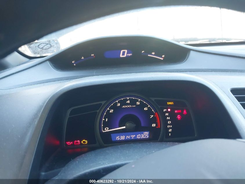 2009 Honda Civic Lx VIN: 1HGFA165X9L010905 Lot: 40623292