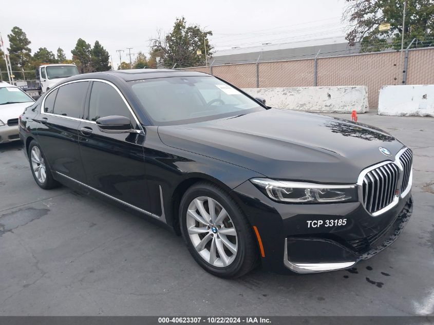 2022 BMW 740 I VIN: WBA7T2C0XNCJ31291 Lot: 40623307