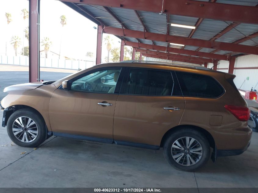 2017 Nissan Pathfinder S VIN: 5N1DR2MN7HC604224 Lot: 40623312