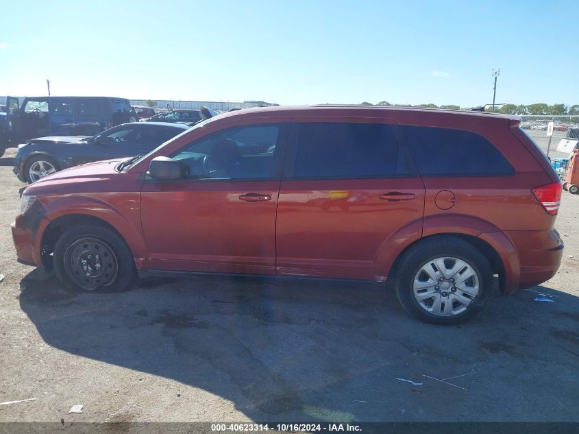 2013 Dodge Journey American Value Pkg VIN: 3C4PDCAB0DT723117 Lot: 40623314