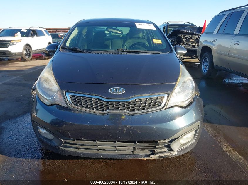 2012 Kia Rio Sx VIN: KNADN4A36C6052864 Lot: 40623334