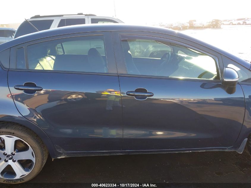 2012 Kia Rio Sx VIN: KNADN4A36C6052864 Lot: 40623334