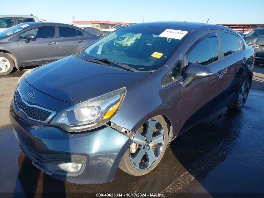 2012 Kia Rio Sx VIN: KNADN4A36C6052864 Lot: 40623334