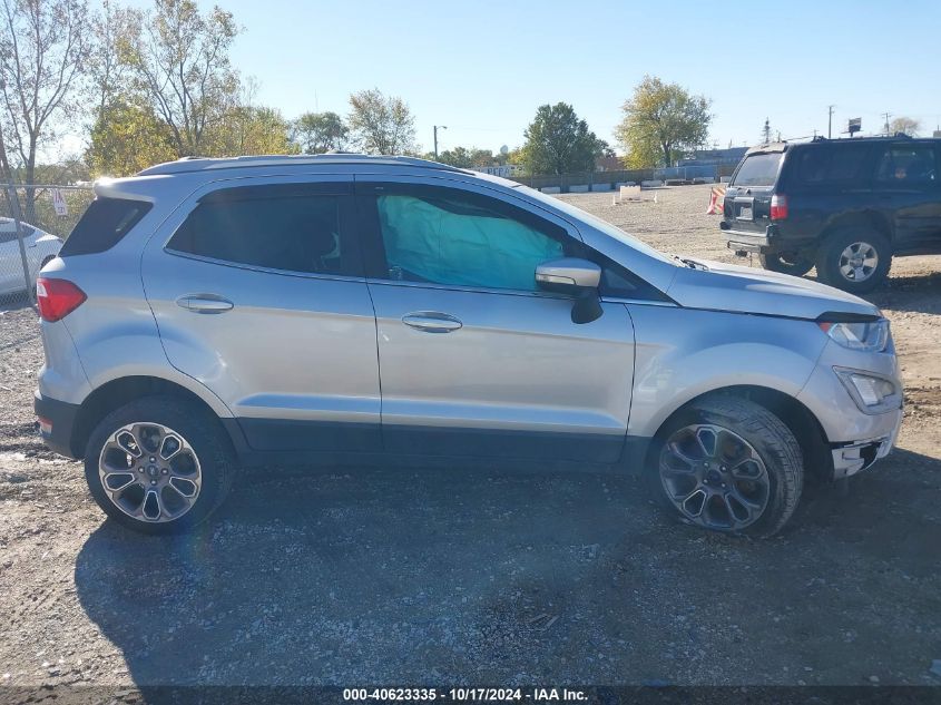 2019 Ford Ecosport Titanium VIN: MAJ6S3KL8KC267696 Lot: 40623335