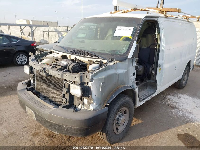 2007 Chevrolet Express Work Van VIN: 1GCGG25V671111070 Lot: 40623370